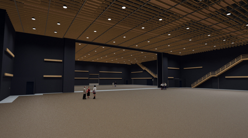 Progress on construction continues to push forward! Here's a virtual view of the sound stages. Prepare to be inspired!